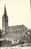 CPA Caen L'Eglise Saint Pierre