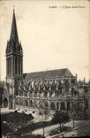 CPA Caen L'Eglise Saint Pierre