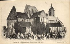 CPA Caen L'Ancienne Eglise Saint Nicolas