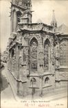 CPA Caen L'Eglise St Sauveur