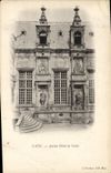 VINTAGE POSTCARD Caen Ancien Hotel of Were worth