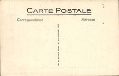 VINTAGE POSTCARD Caen the Statue of Louis and Law courts