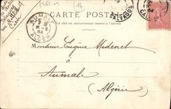 VINTAGE POSTCARD Caen the Monument of the Mobiles