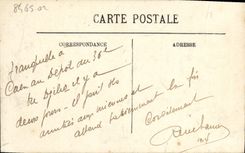 VINTAGE POSTCARD Caen the Palate of Justice and the Fontenelle Place