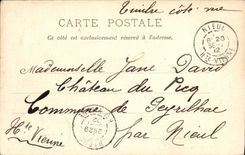 CPA Caen Le Palais du Justice Tramway