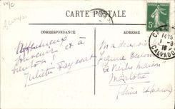 CPA Caen La Place de la Republique et l'Hotel de Ville