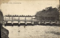 CPA Caen L'Orne Le Nouveau Barrage