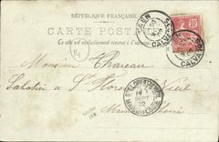 CPA Caen Le Port Bateaux