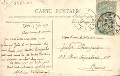 CPA Caen Le Bassin Bateaux