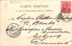 CPA Caen Quai Vandeuvre Bateaux