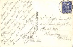 CPM Caen Rue saint Jean Militaria 1944