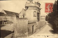 CPA Caen La Tour des Gens d'Armes