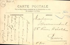 CPA Caen La Tour des Gens d'Armes