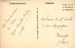 CPA Caen La Tour des Gens d'Armes