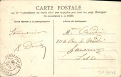 CPA Caen La Tour des Gens d'Armes