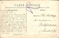 CPA Caen La Tour des Gens d'Armes