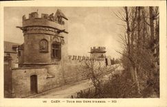 CPA Caen La Tour des Gens d'Armes