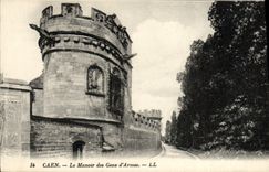 CPA Caen La Tour des Gens d'Armes