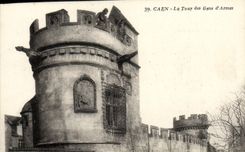 CPA Caen La Tour des Gens d'Armes