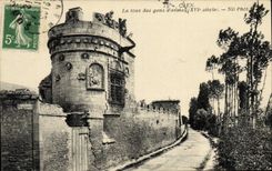 CPA Caen La Tour des Gens d'Armes