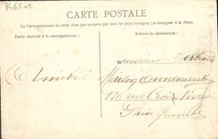 CPA Caen Les Halles et la Tour le Roy