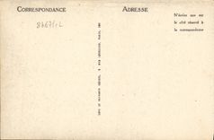 Saint Pierre de Levrard de la calle de la casa de la mujer mayor de Caen de la POSTAL de la VENDIMIA