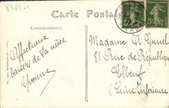 CPA Caen Maison de la Rue Saint Pierre Levrard