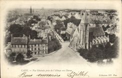 CPA Caen Vue Generale prise de L'Abbaye aux Dames