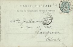 CPA Caen Vue Generale prise de L'Abbaye aux Dames