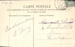 POSTAL Caen de la VENDIMIA vista de St Jean