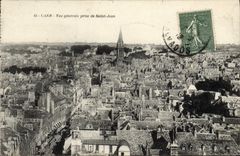 CPA Caen Vue Generale Prise de Saint Jean