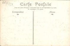 La POSTAL Caen de la VENDIMIA el canal de alimentación y los pescados hace compras