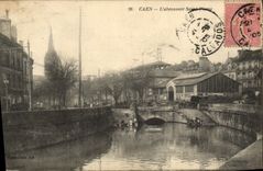 CPA Caen La Poissonnerie et L'Abreuvoir du Grand Odon