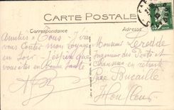 CPA Caen Le Boulevard Des Allies