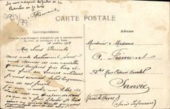 Cuarteles de Caen Militaria de la POSTAL de la VENDIMIA