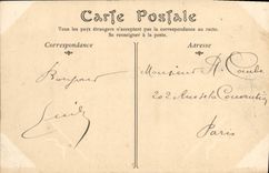 CPA Caen Porte Principale du Chateau Caserne Lefebvre Militaria