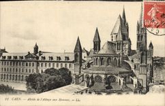 CPA Caen Abside de l'Abbaye aux Hommes