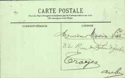 Abadía de Caen de la POSTAL de la VENDIMIA con los hombres y la universidad