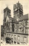 CPA Caen Eglise Saint Jean et la tour pencee