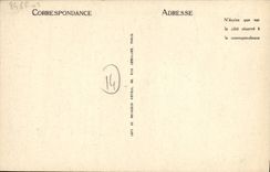 Iglesia Saint Jean de Caen de la POSTAL de la VENDIMIA y el pencee de la torre