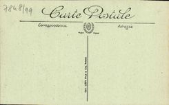 POSTAL Caen de la VENDIMIA el estribillo del Saint Pierre de la iglesia