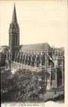 CPA Caen L'Eglise Saint Pierre 