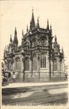 POSTAL Caen de la VENDIMIA el Saint Pierre de la iglesia el siglo de XVl E del Apse