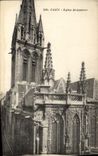 CPA Caen Eglise St Sauveur 