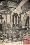 CPA Caen Eglise Saint Sauveur La nef principale dite de Sainte Eustache 
