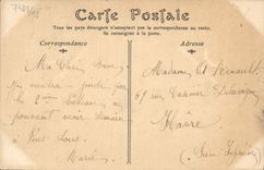 De la VENDIMIA de la POSTAL de Caen de la iglesia ahorrador Saint el cubo principal conocido en fecha Sainte Eustace