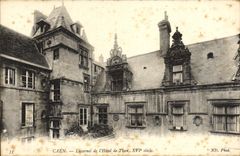 CPA Caen Lucarnes de l'Hotel de Than 