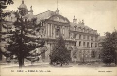 CPA Caen L'Hotel de Ville 