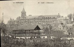 CPA Caen L'Hotel Dieu