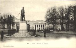 CPA Caen Palais de Justice 